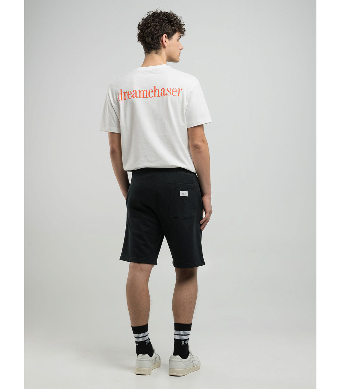 コットンフリースショーツ 詳細画像 ブラック 2